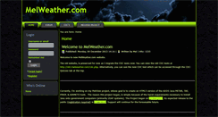 Desktop Screenshot of melweather.com